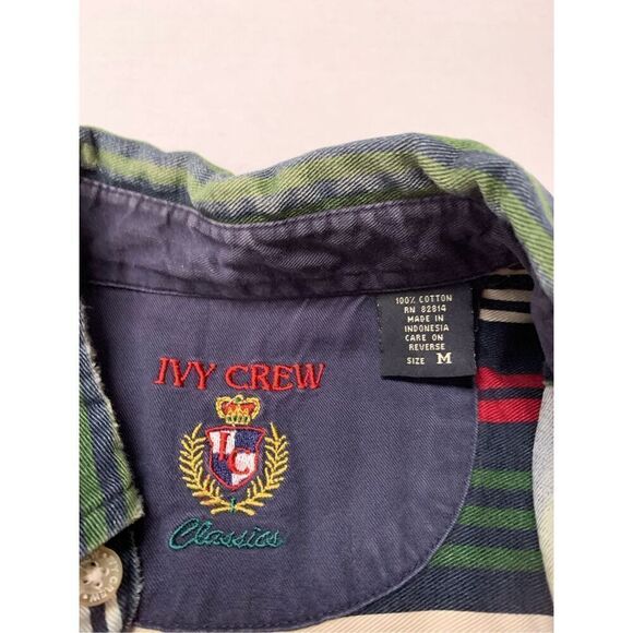 Vintage Ivy Crew Striped button down top - Picture 8 of 8